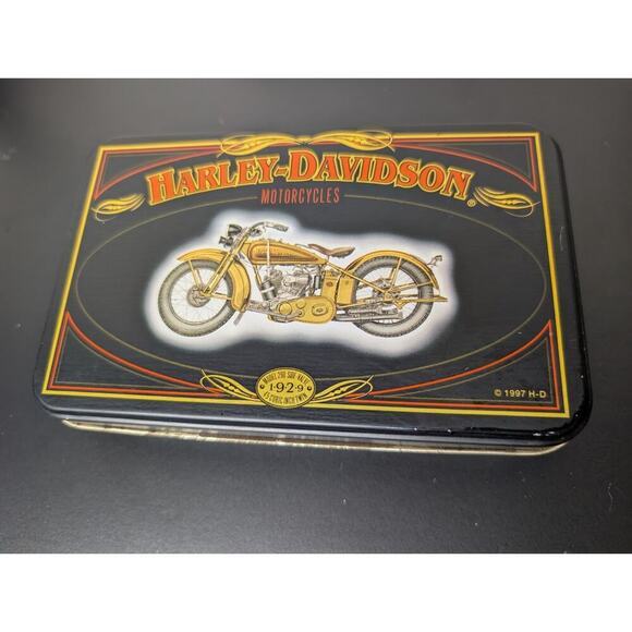 Harley Davidson Other - Vtg 1997 Harley Davidson 2 Decks Cards Numbered Limited Edition Collector Tin